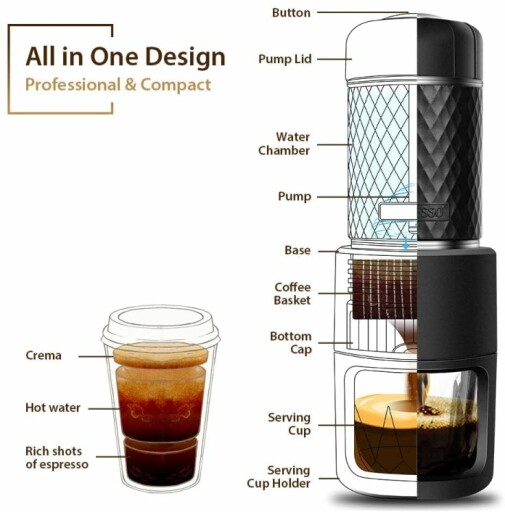 STARESSO Classic Portable Espresso Maker