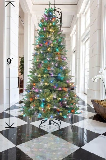 Smart LED Christmas tree with vibrant lights