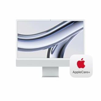 Apple iMac with AppleCare+ logo