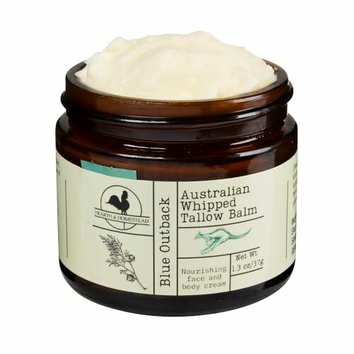 Jar of Australian Whipped Tallow Balm