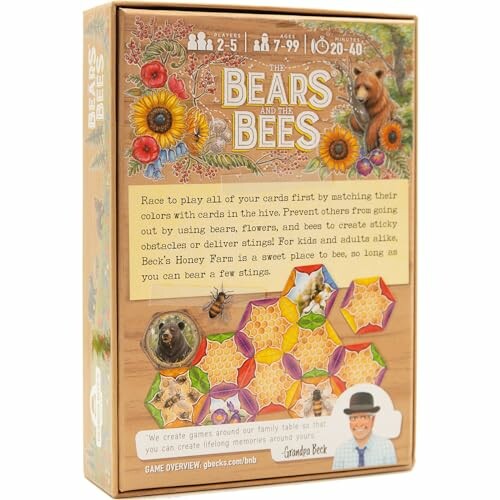 The Bears and the Bees board game box.