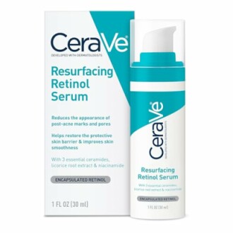 CeraVe Resurfacing Retinol Serum box and bottle