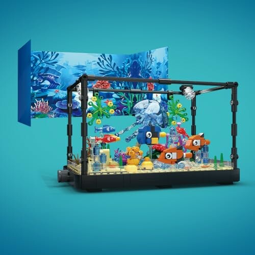 RiceBlock Fish Tank Building Block Set