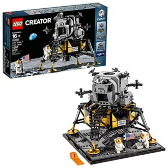 LEGO Creator Expert NASA Apollo 11 Lunar Lander set with box.