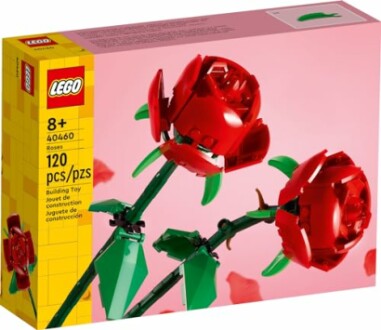 LEGO roses set with 120 pieces