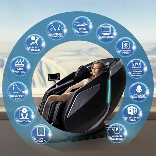 HealthRelife 4D Massage Chair