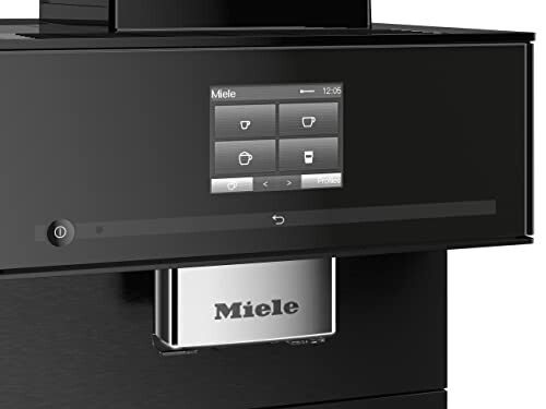 Miele coffee machine with digital display