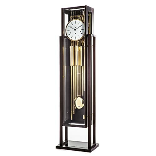 Modern grandfather clock with pendulum