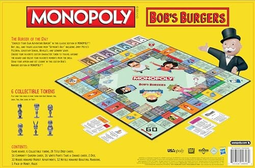 Monopoly Bob's Burgers Board Game