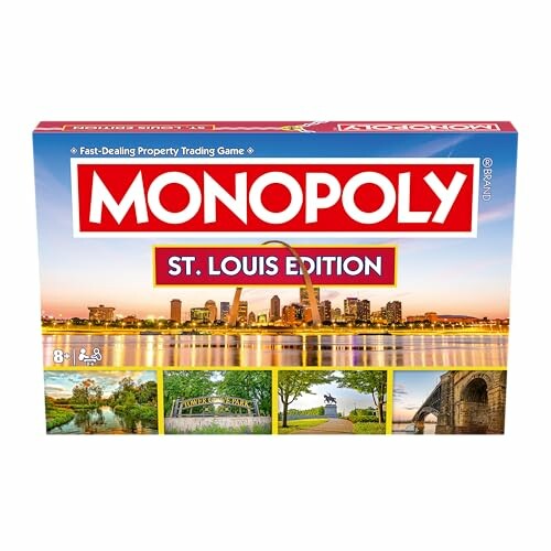 Monopoly St. Louis Edition board game box