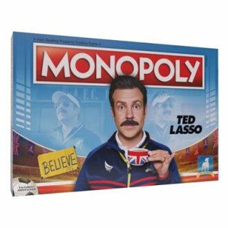 Ted Lasso themed Monopoly game box