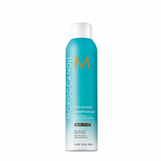 Bottle of Moroccanoil Dry Shampoo for dark tones