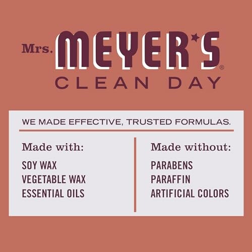 Mrs. Meyer's Clean Day ingredients list.