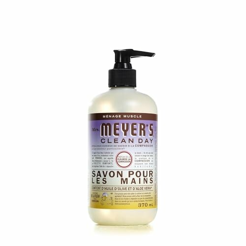 Mrs. Meyer's Clean Day hand soap bottle