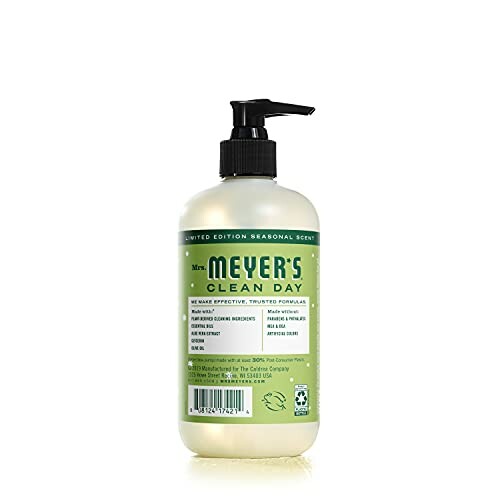 Mrs. Meyer's Clean Day hand soap bottle