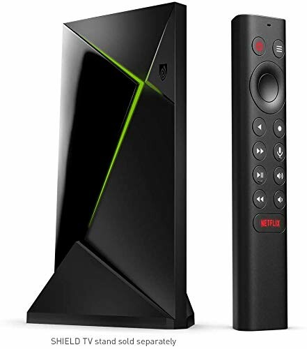 NVIDIA Shield TV with remote control