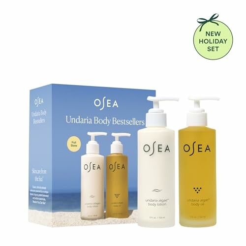 OSEA Undaria Body Bestsellers holiday set with lotions.