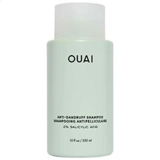 Ouai Anti-Dandruff Shampoo bottle with 2% salicylic acid