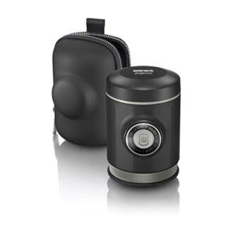 Portable coffee maker with carry case