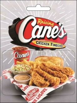 Raising Cane's Gift Card