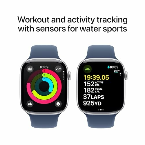 Smartwatch displaying fitness and activity tracking features.