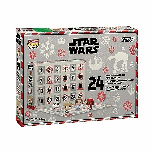 Star Wars Funko Pop Advent Calendar with 24 collectible figures