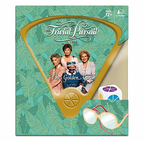 Golden Girls Trivial Pursuit game set with cards and dice