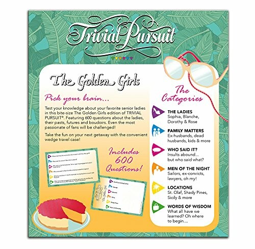 Trivial Pursuit Golden Girls edition board game description