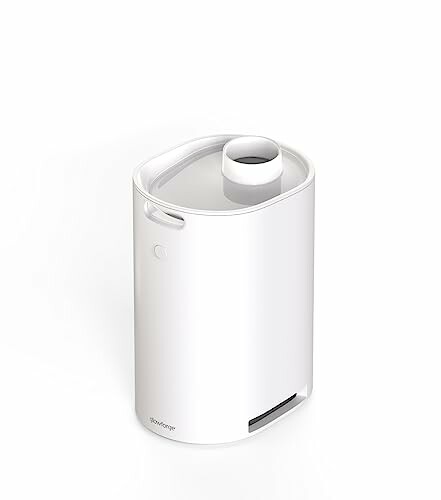 White humidifier appliance with modern design