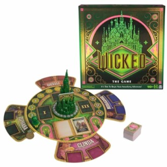 Wicked board game with box and components displayed.